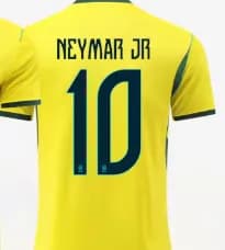 Adidas Spain National Team Jersey Home — 巴西主场10号