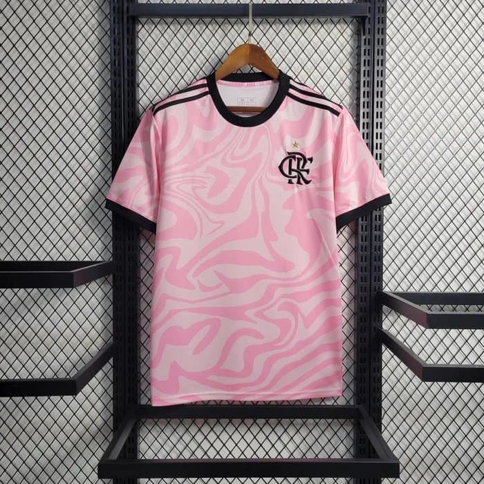 Nike Polo Shirt Spotify Collaboration — 2324弗拉门戈粉色特别版