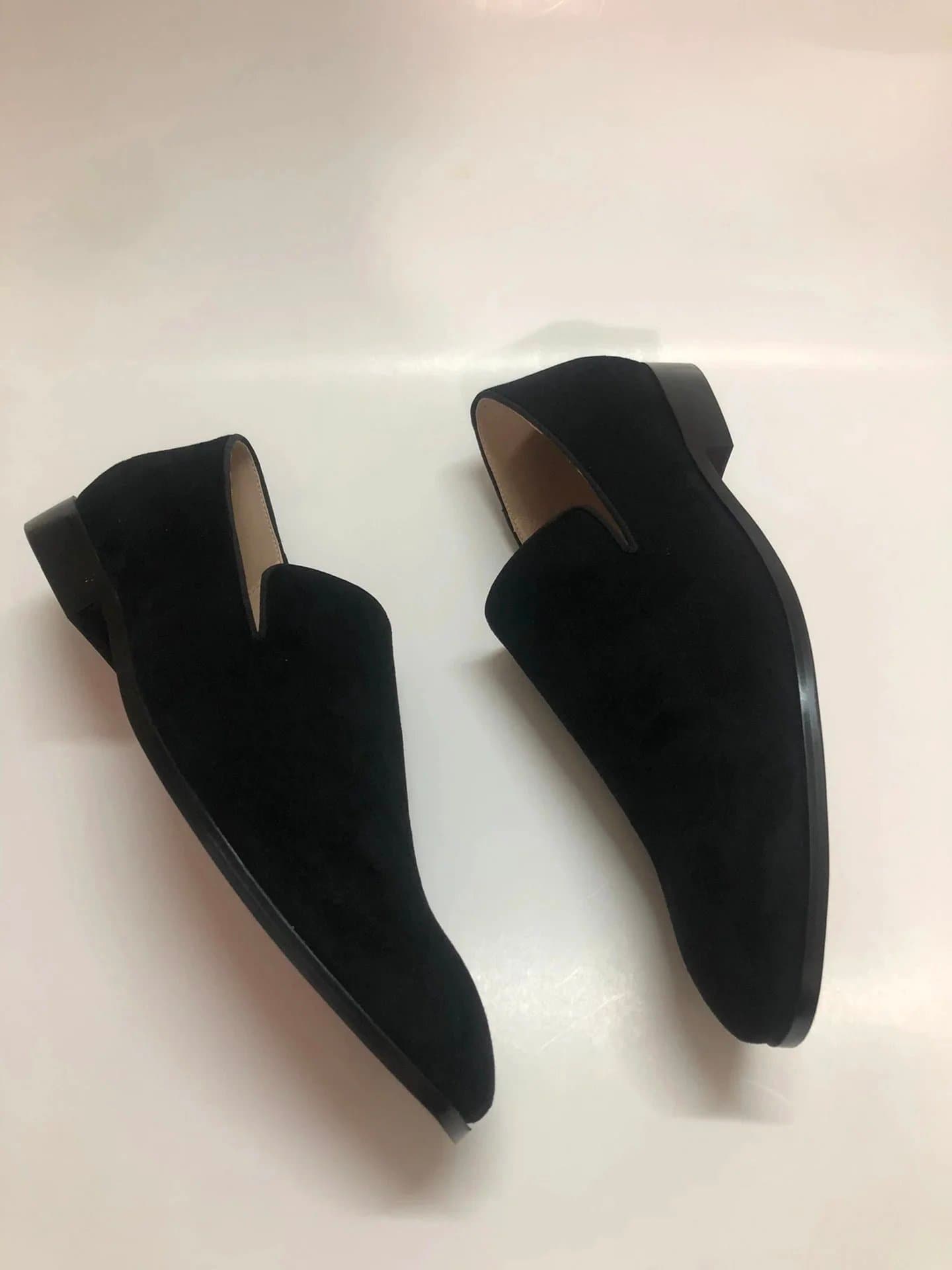 Christian Louboutin Double Strap Loafer Black Patent with CL Buckle — 8