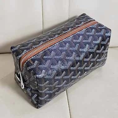 Goyard St. Louis Pouch Monogram Canvas — 深棕色