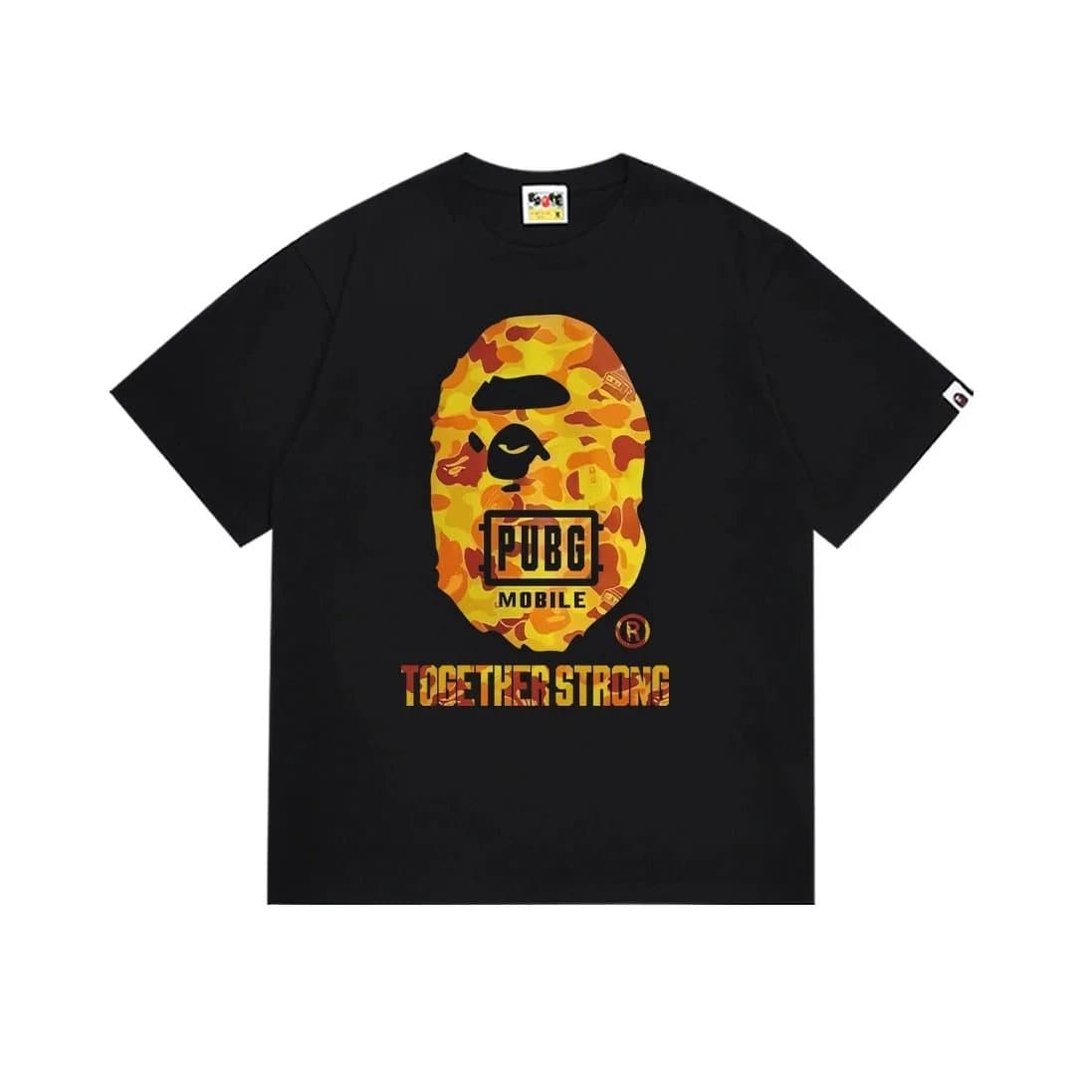 BAPE Ape Head Tee White Logo — 172黑色