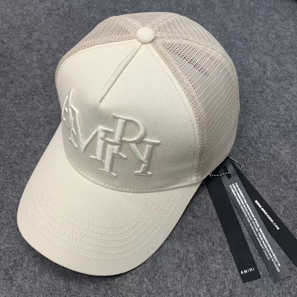 Amiri Baseball Cap MA Logo — 均码 · 27
