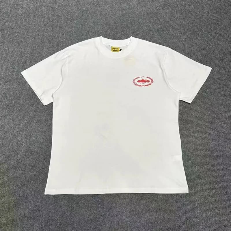 Gallery Dept. Crewneck Sweatshirt Pink Castle Graphic — 52