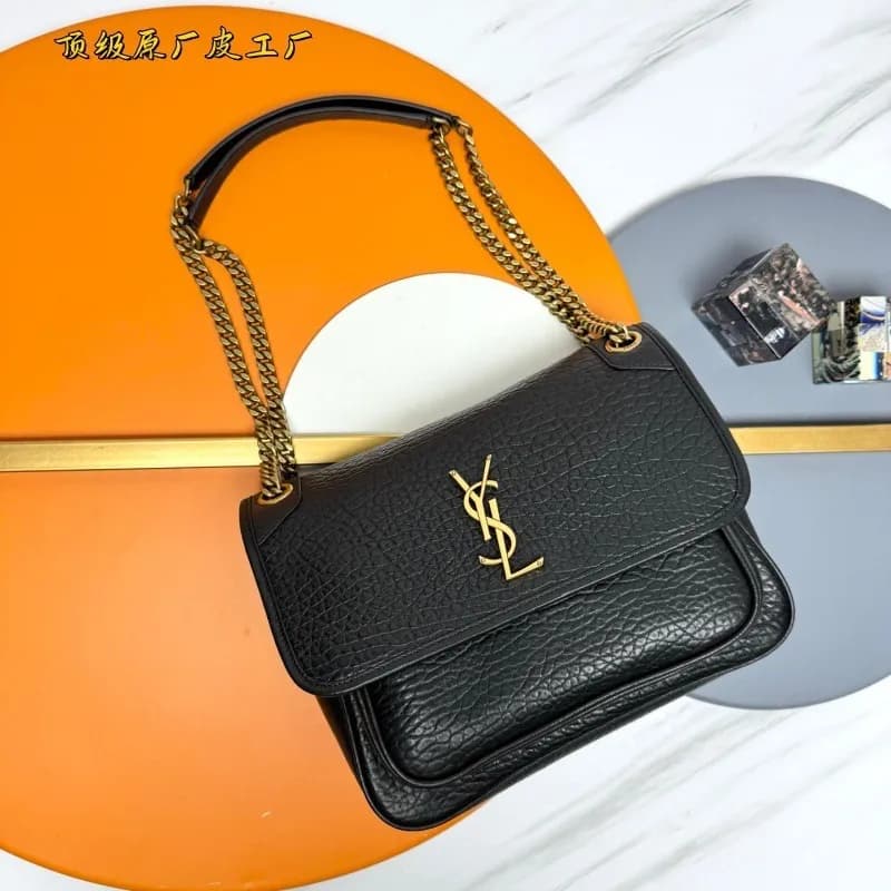 Saint Laurent Lou Lou Grained Leather