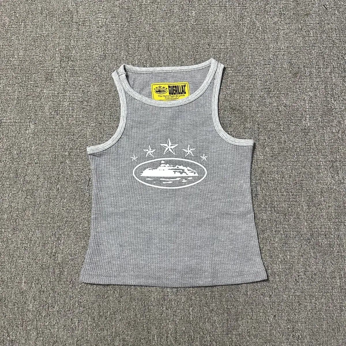 Chrome Hearts Racerback Tank Star Yacht Print