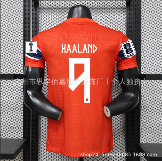 Nike Netherlands Home Jersey Haaland #9
