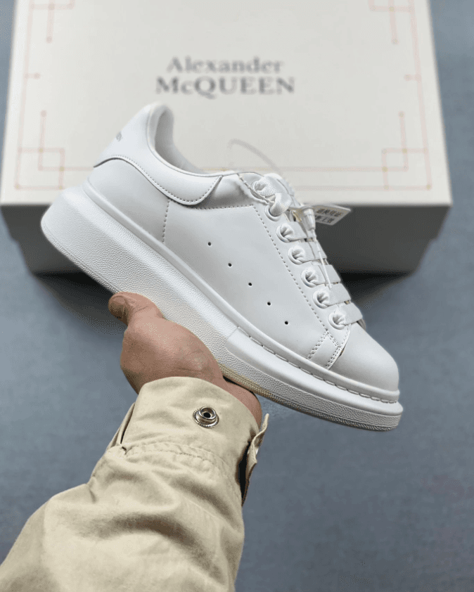 Alexander McQueen Oversized Sneaker Triple White