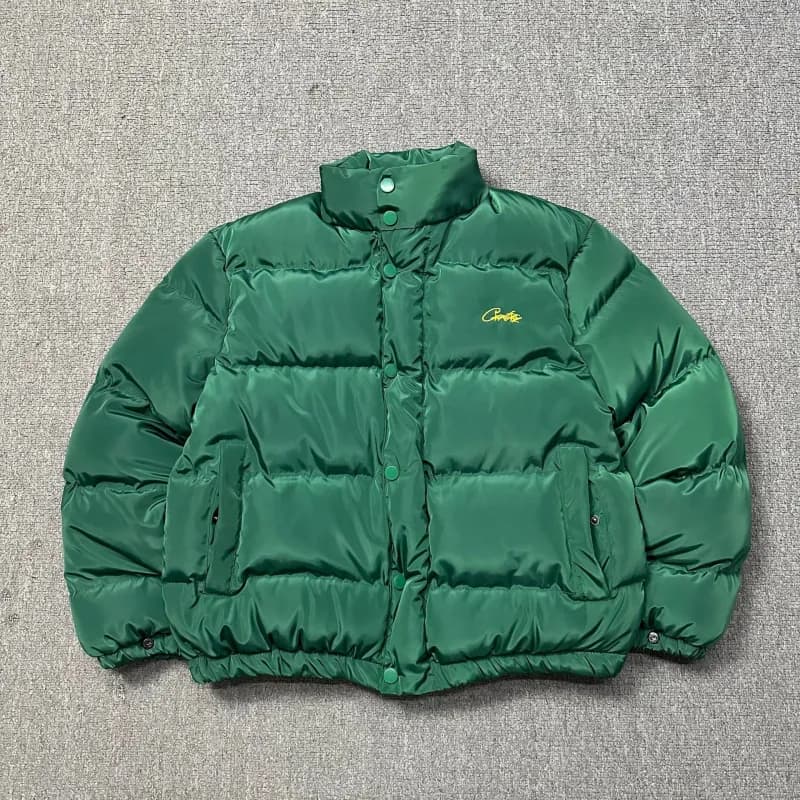 Canada Goose Puffer Jacket Oval Logo — 绿色