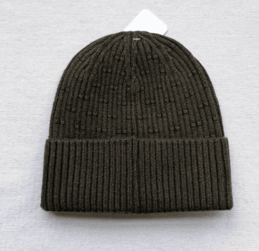 Loro Piana Ribbed Beanie Textured Knit