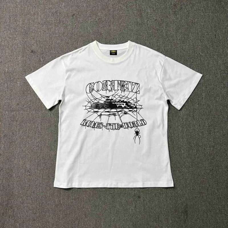 Graphic Tee Corteiz Logo — 3202白