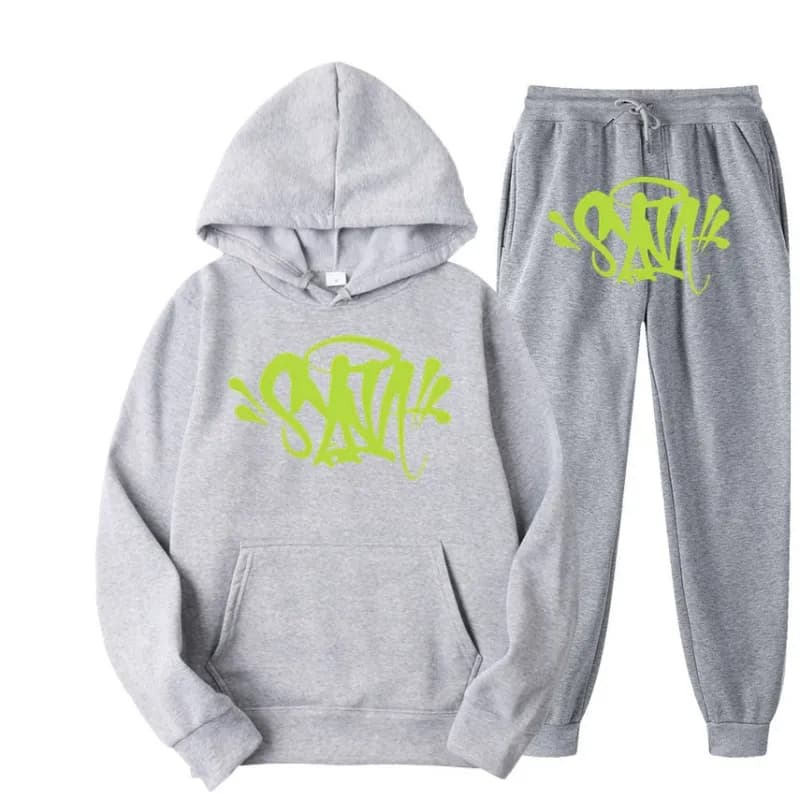 Corteiz Hoodie and Joggers Set Graffiti Logo — A4