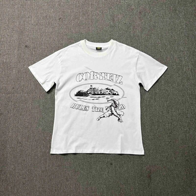 Supreme Graphic Tee Explosion Print — 3193 白色