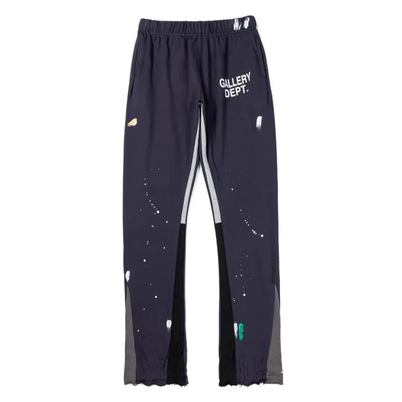 Paint Splatter Joggers Gallery Dept. Logo Print