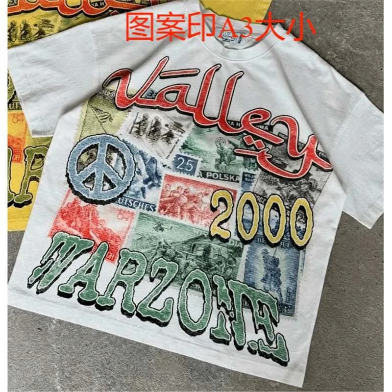 Valentino Graphic Tee Valley Warzone Print
