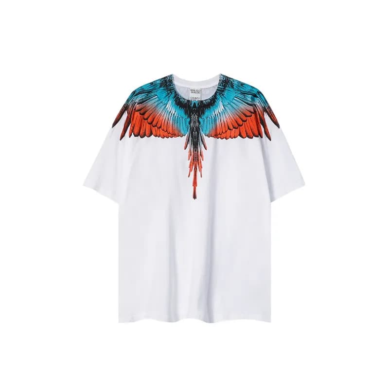 Wings T-Shirt Multicolor Wings Print