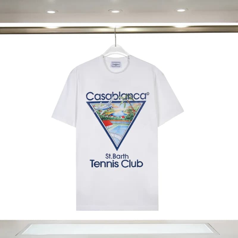 Prada Cotton T-Shirt Triangle Logo Pocket — 831 white