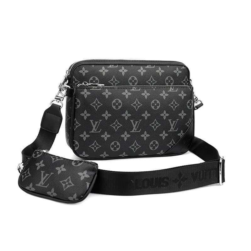 Louis Vuitton Pouch Monogram Eclipse — QS12