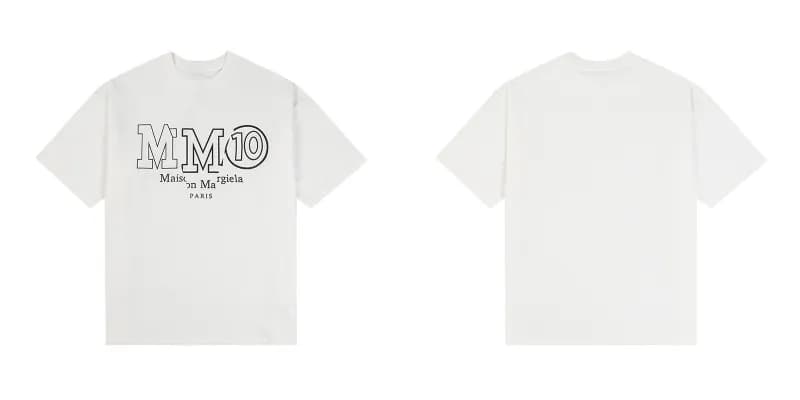 Maison Margiela Logo T-Shirt MM10 Graphic