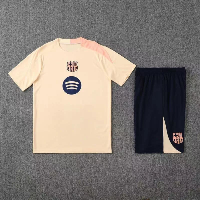 Adidas Training Kit Spotify Camo — 2526巴萨米黄色