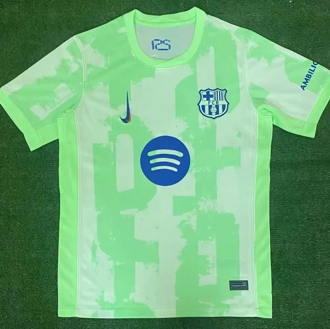 Nike FC Barcelona Goalkeeper Jersey Spotify x Ambilic Edition