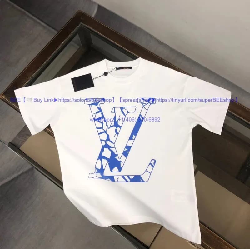 Louis Vuitton T-Shirt Script Logo — 88215白