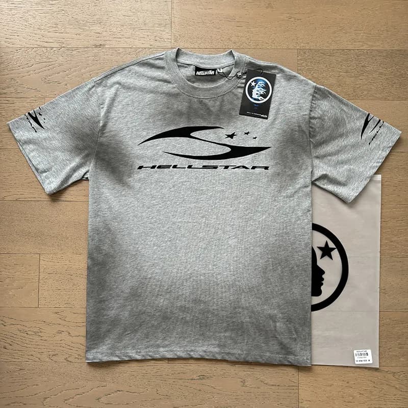 Hellstar Long Sleeve Tee Flame Graphic — X103
