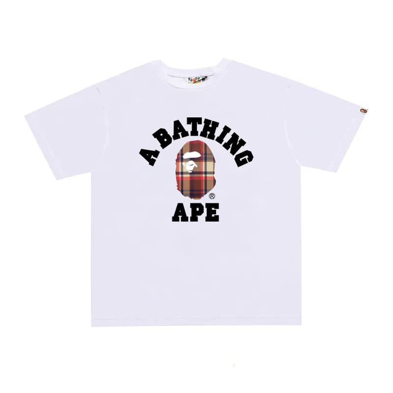BAPE Ape Head Tee White Ape Head — D122白色