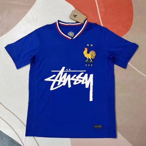 Stüssy France National Team Jersey Stussy x FFF