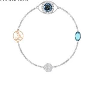 Swarovski Evil Eye Bracelet Crystal-Embellished