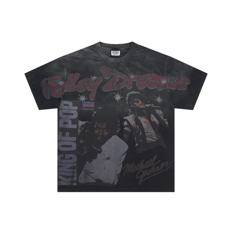 Vale Forever Graphic T-Shirt Michael Jackson Print