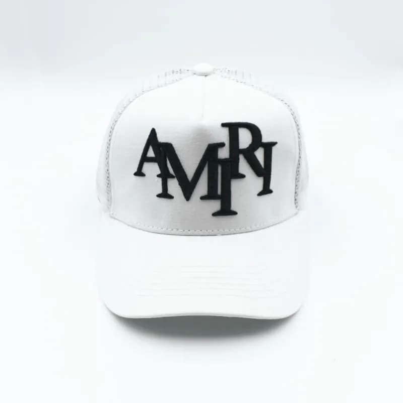Amiri Trucker Cap Two-Tone Logo — 138