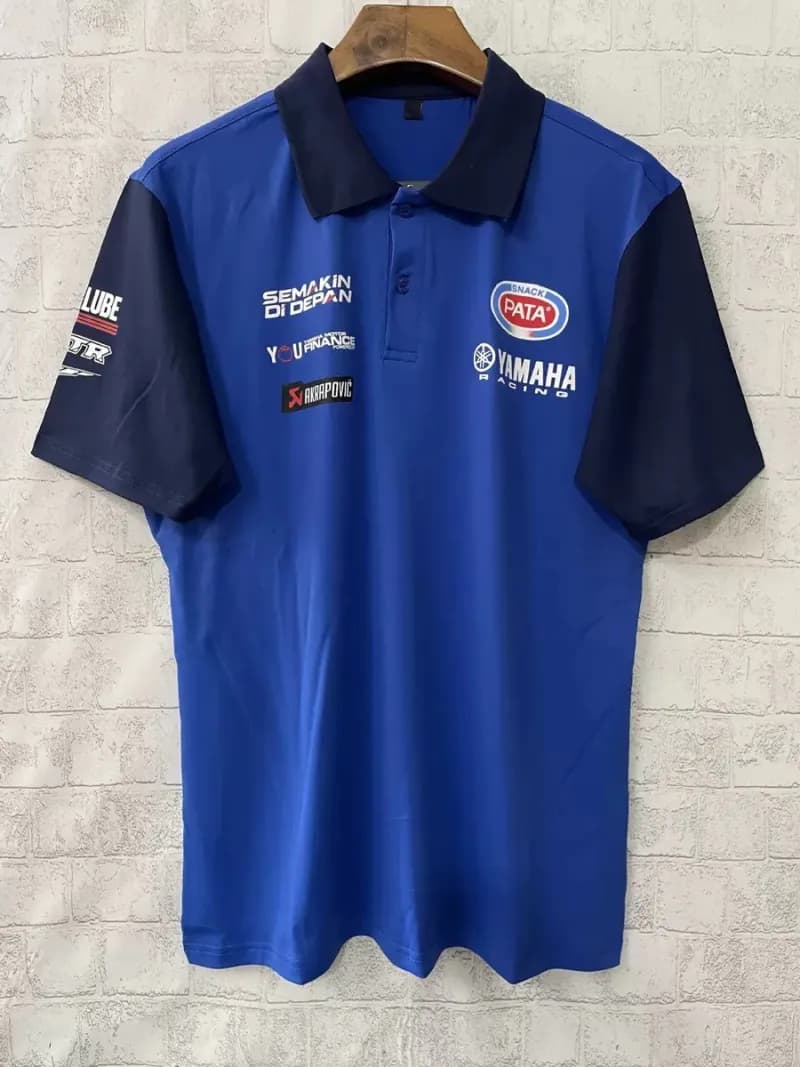 Tudor Polo Shirt Red Bull Racing Team — 2025雅马哈polo衫