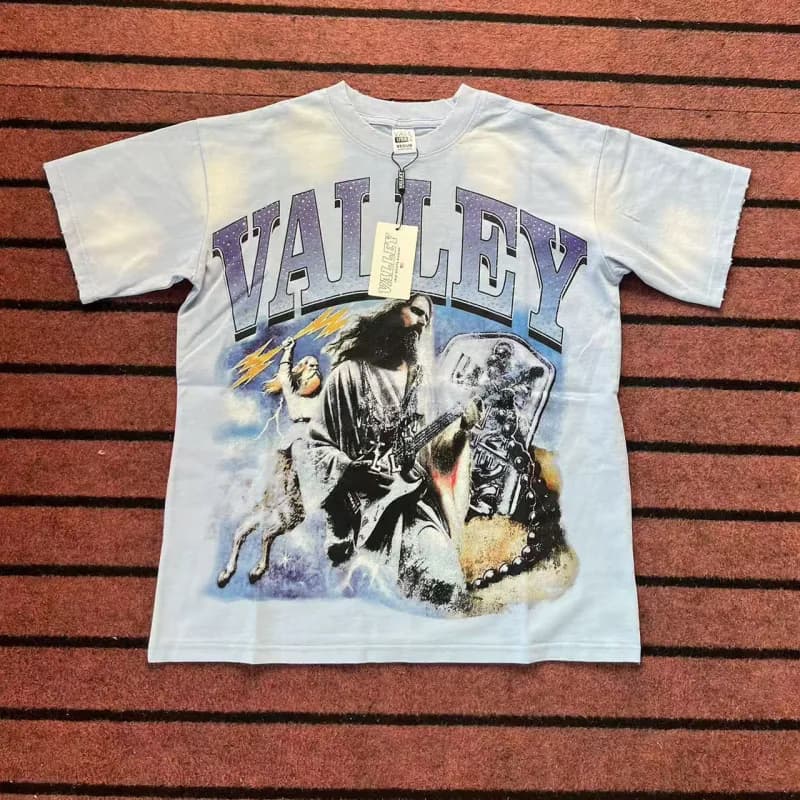 Saint Laurent Graphic T-Shirt Wesley Dreams Print — Z6