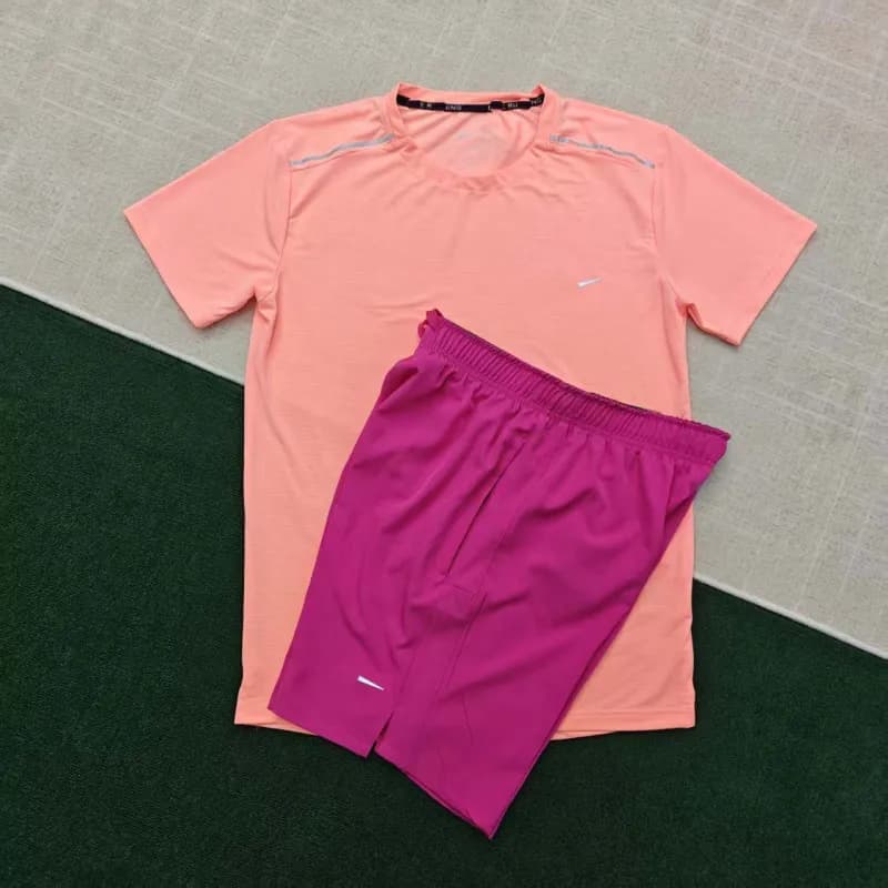 Nike Training Set Coral and Fuchsia