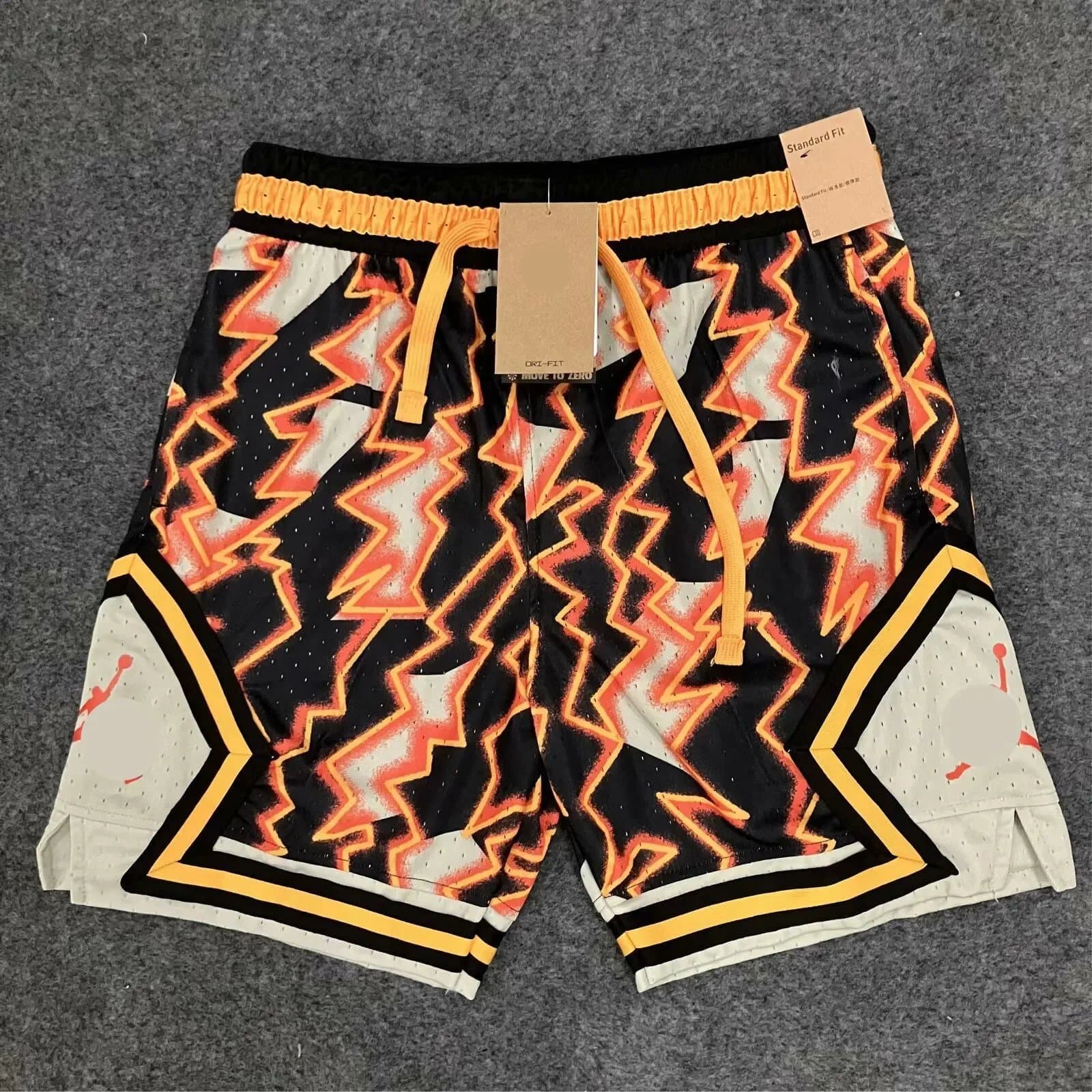Jordan Mesh Shorts Lightning Print — 34