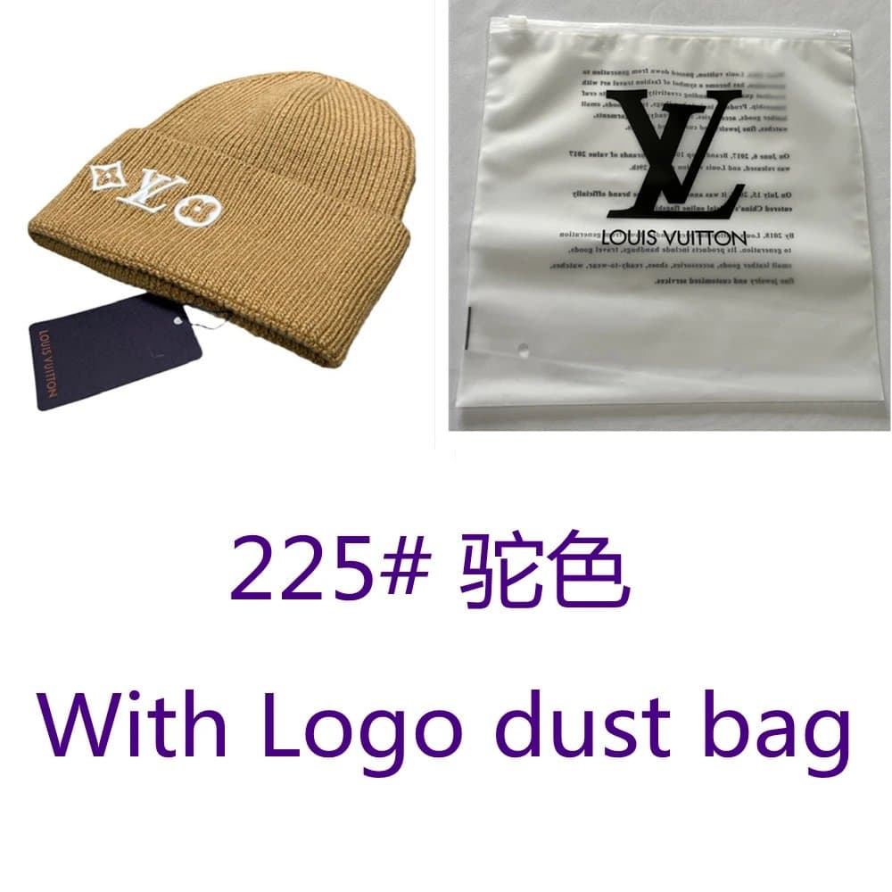 Louis Vuitton Logo Beanie Embroidered Monogram