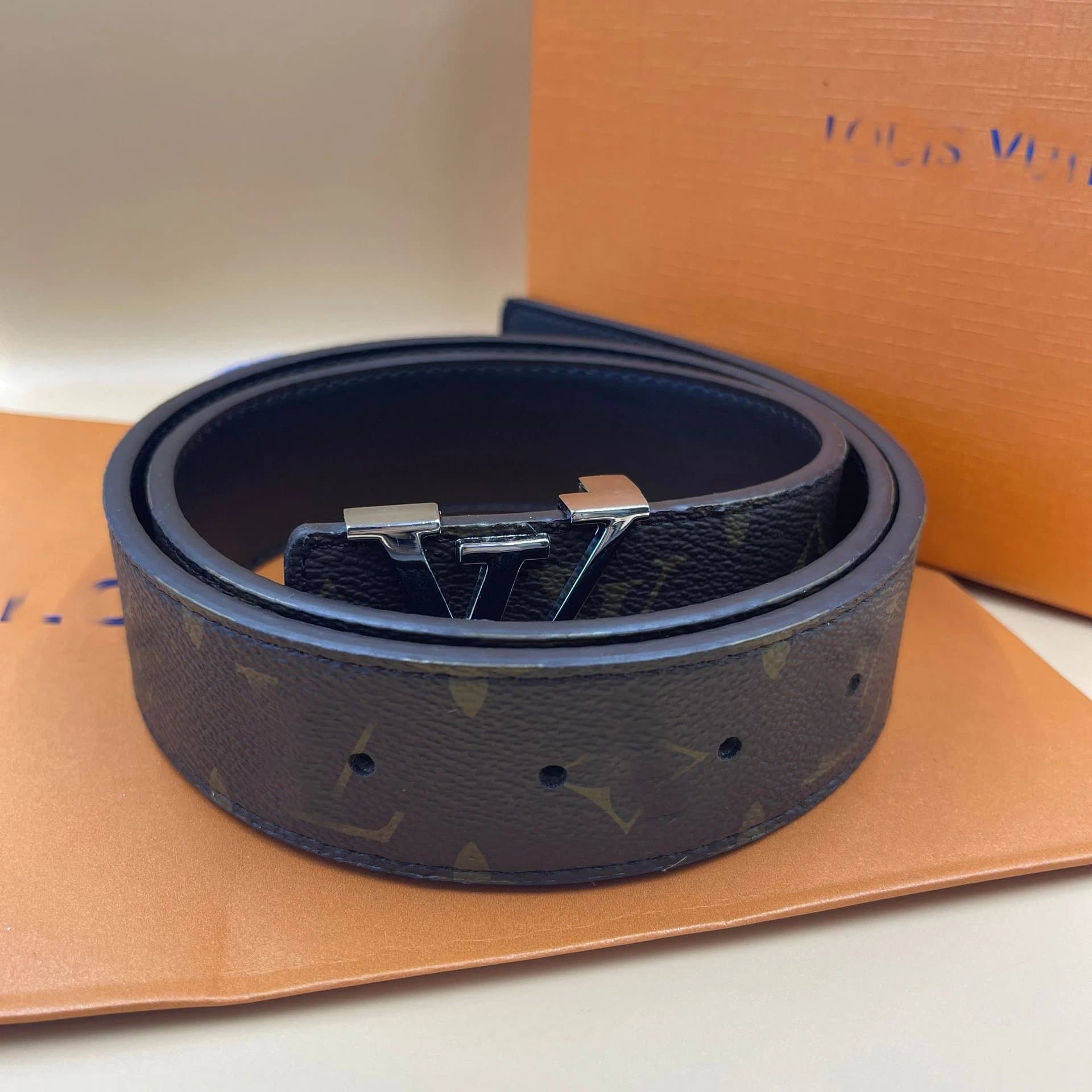 Louis Vuitton LV Initiales Belt Monogram Canvas