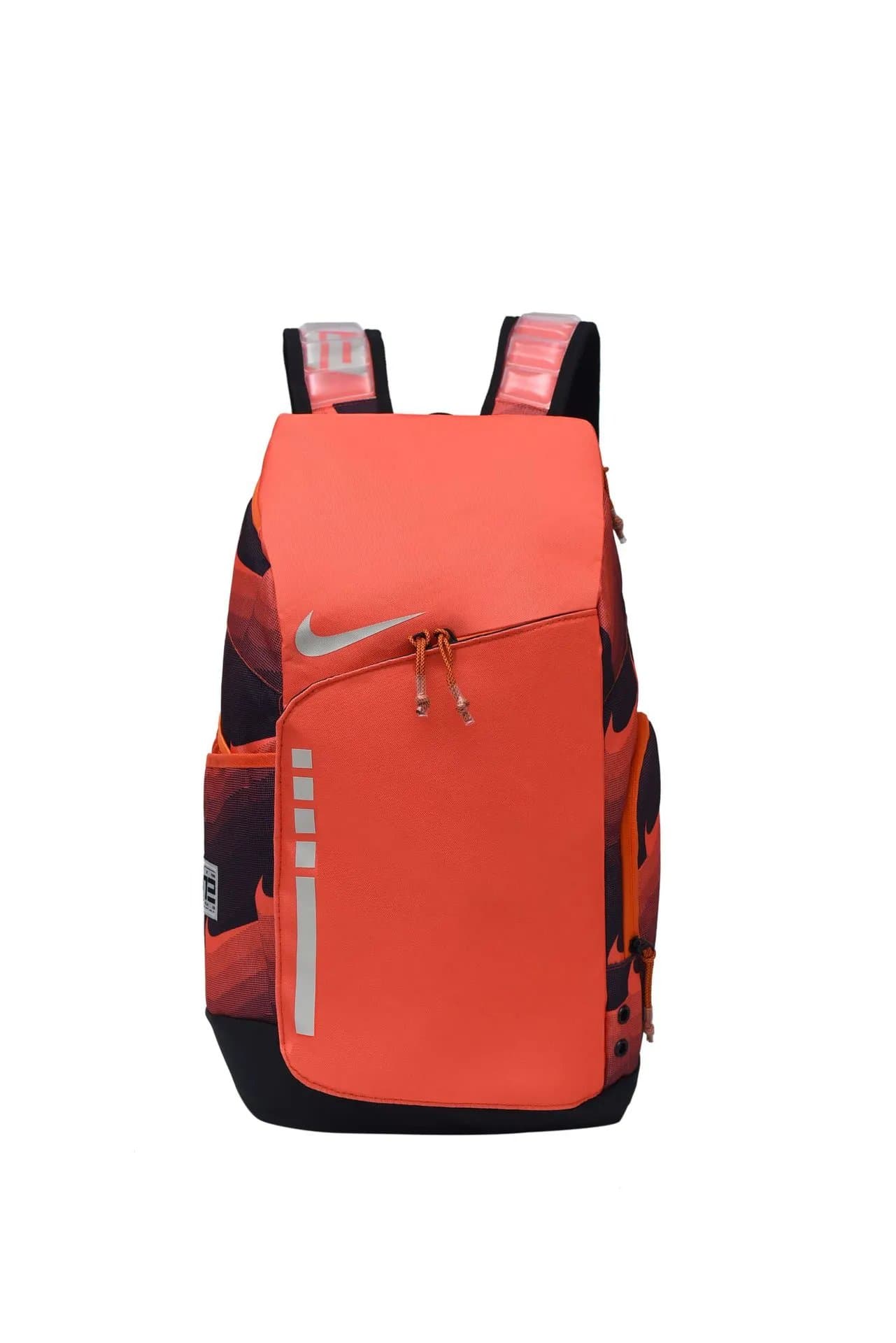 Nike Backpack White Red Black — 20-35L · 5039黑桔色