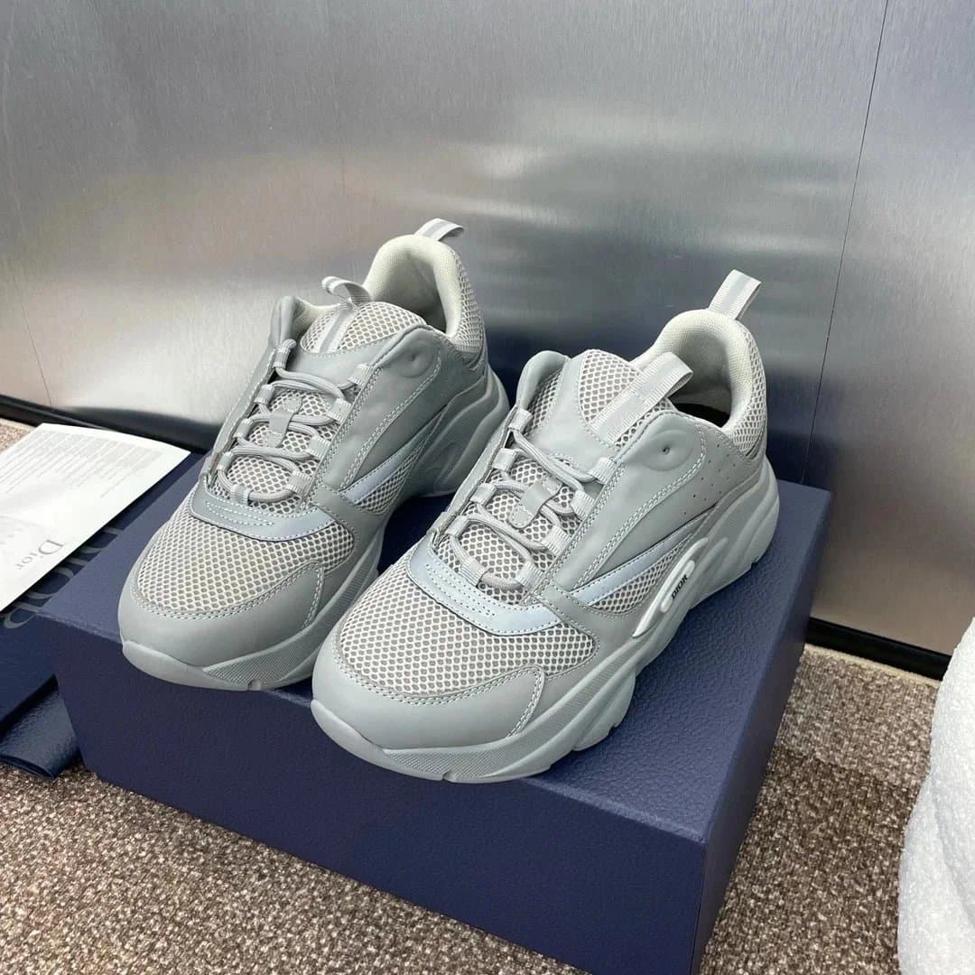 Dior B22 Sneaker Black Grey — 081202252