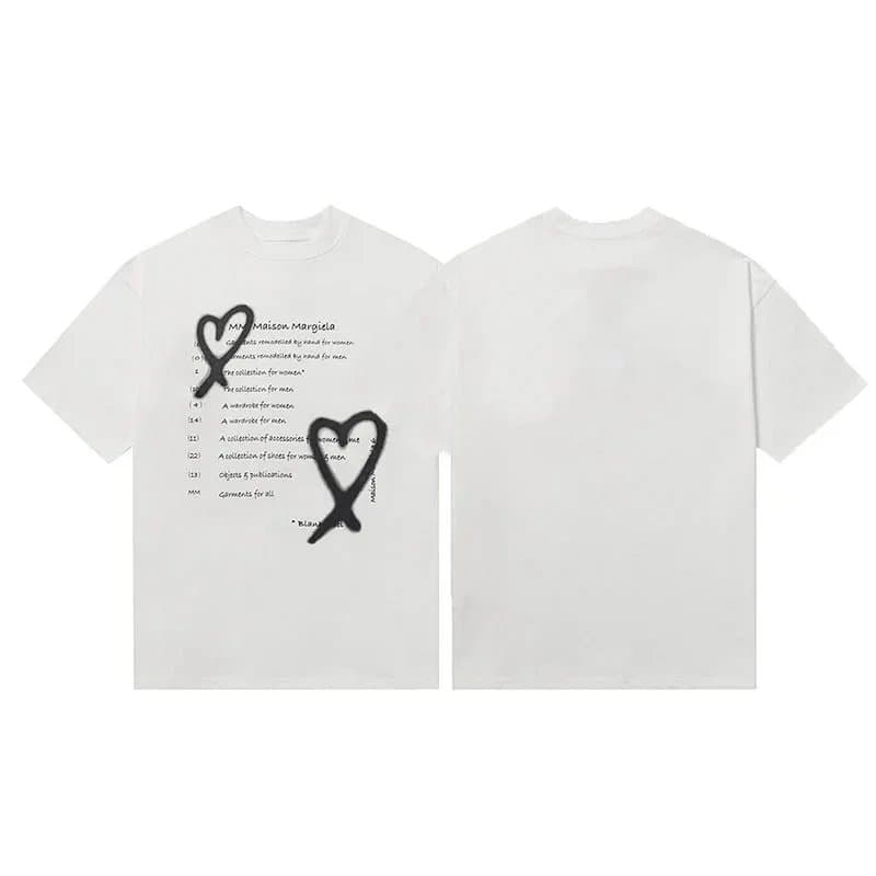Maison Margiela Numbered Tee Painted Numbers — 27