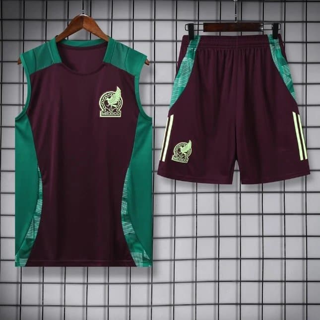 Nike Mexico National Team Training Set Maroon/Green