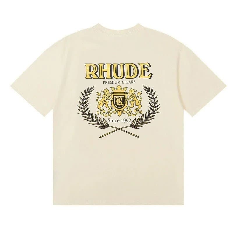 Rhude Graphic Tee Heritage Logo — A1