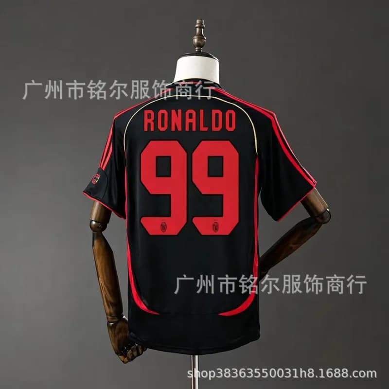 FC Barcelona Home Jersey 2007-08 UNICEF Edition — 0607AC二客场99号
