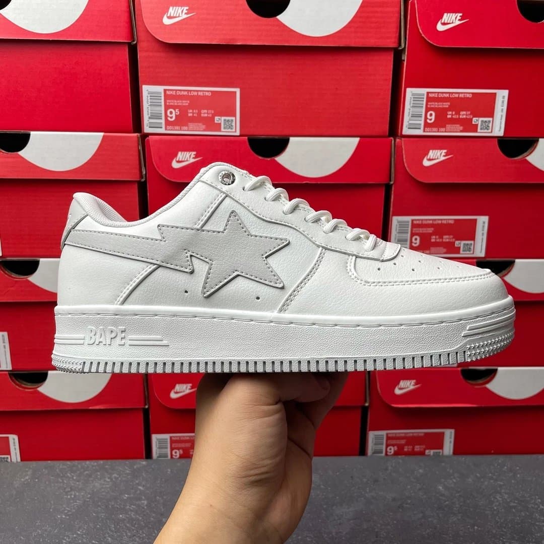 Nike Bape Sta White Star