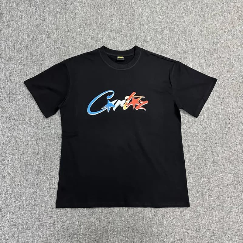Sp5der Graphic Tee Chrome Logo