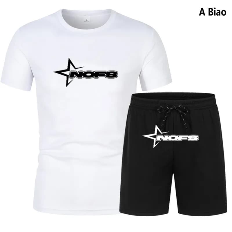 Corteiz Shorts Set Yellow Logo — 13