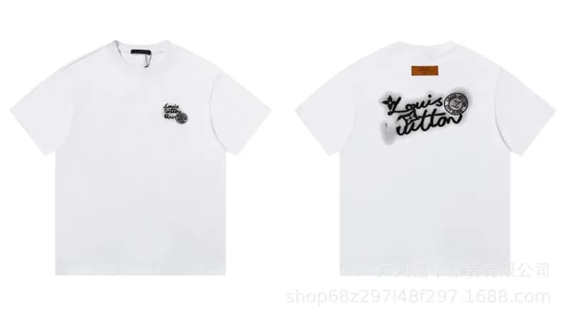 Louis Vuitton T-Shirt LV Graffiti Print