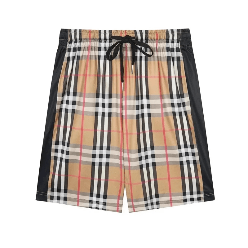 Burberry Monogram Shorts Icon Stripe Panel — 020105004