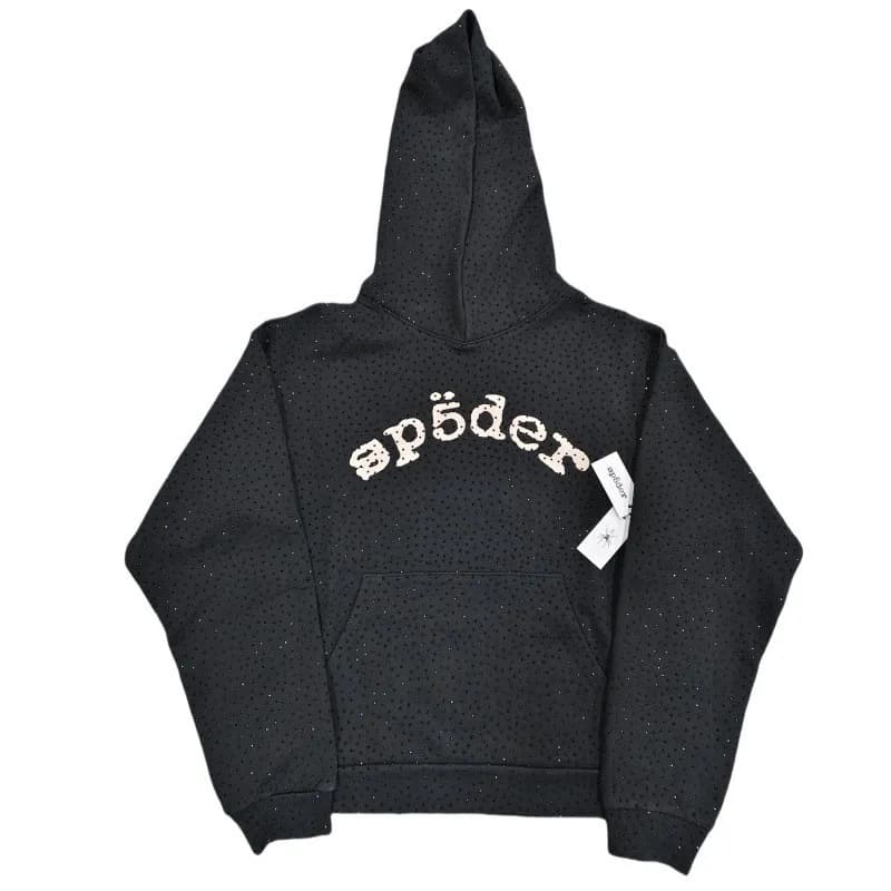 Sp5der Hoodie Perforated Logo