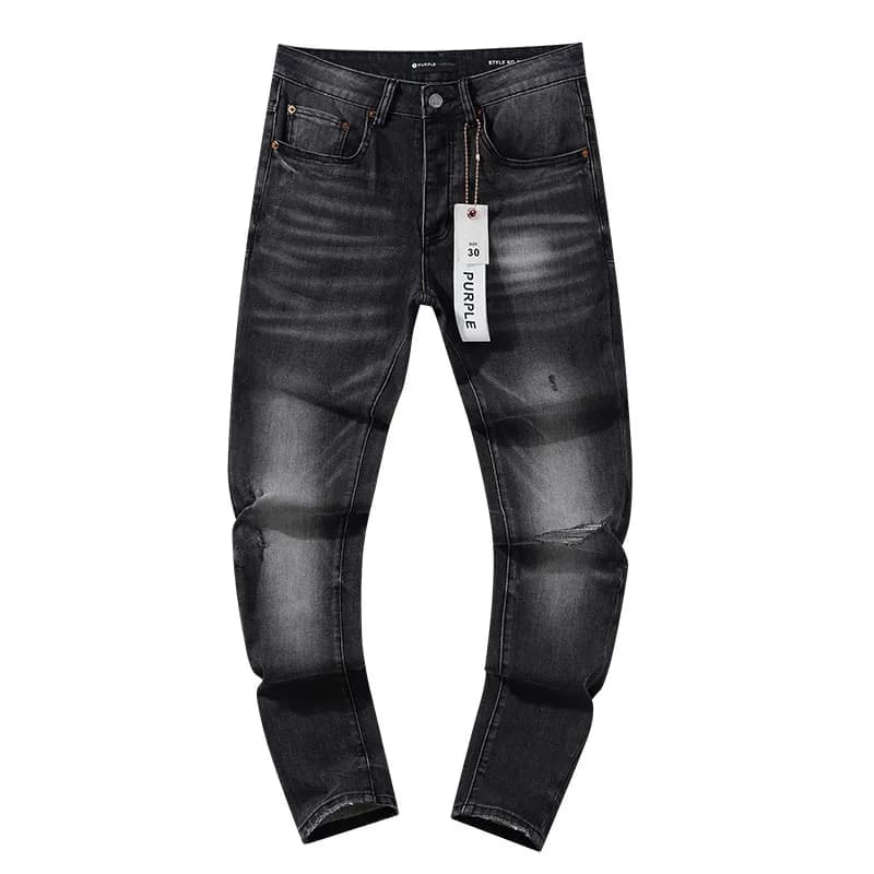 Off-White Distressed Jeans Paint Splatter — PU111#